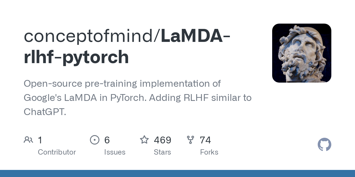 LaMDA rlhf pytorch