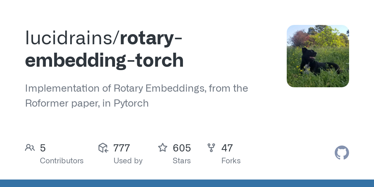 rotary embedding torch