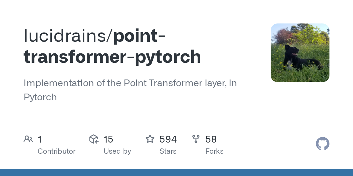 point transformer pytorch