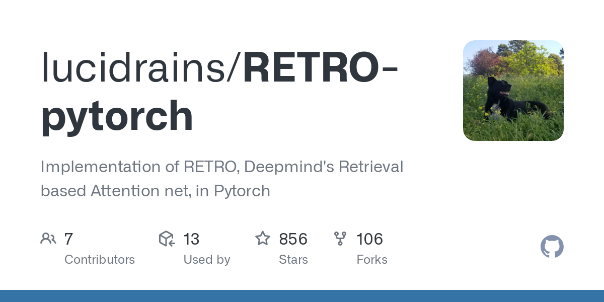 RETRO pytorch