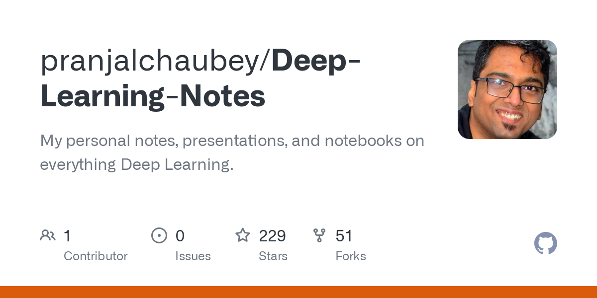 Deep Learning Notes