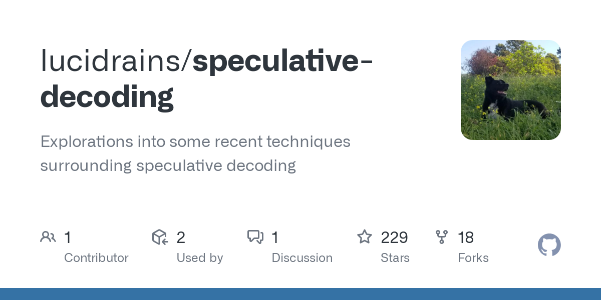 speculative decoding