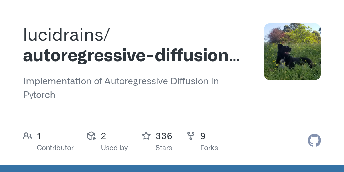 autoregressive diffusion pytorch