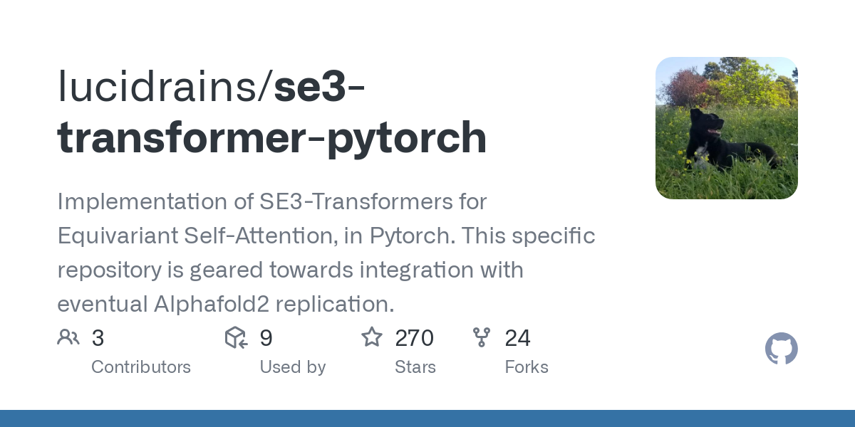 se3 transformer pytorch