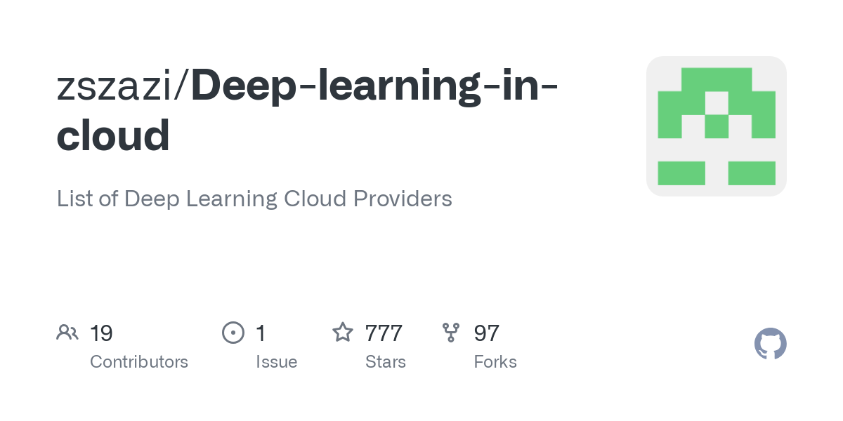 Deep learning in cloud