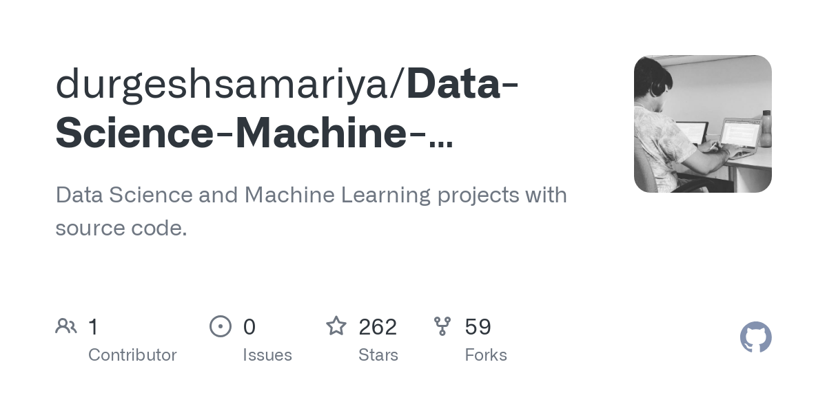 Data Science Machine Learning Project with Source Code