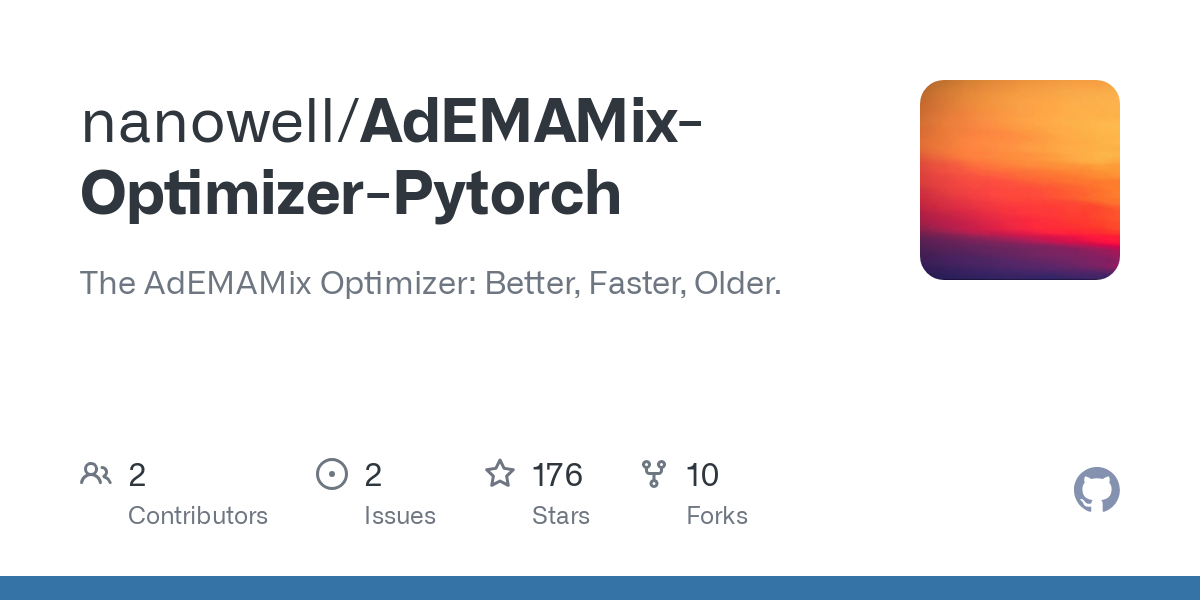 AdEMAMix Optimizer Pytorch