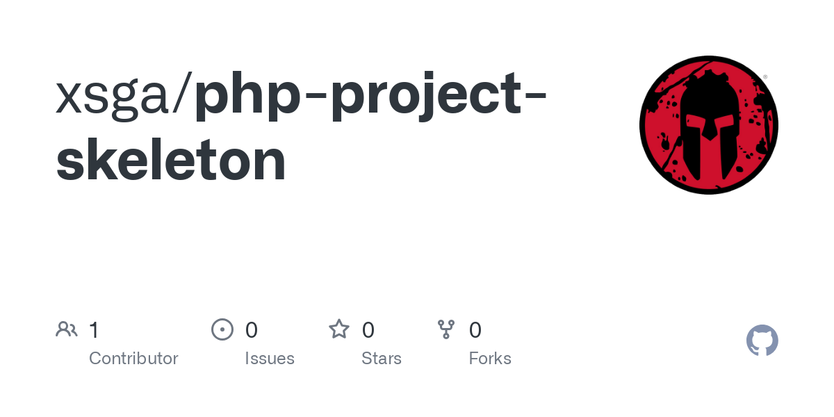 php project skeleton