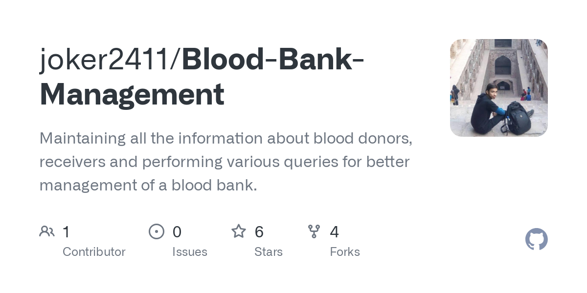 Blood Bank Management