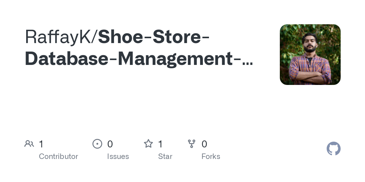 Shoe Store Database Management System