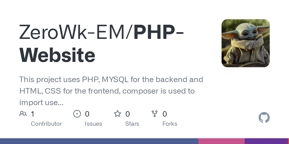 PHP Website