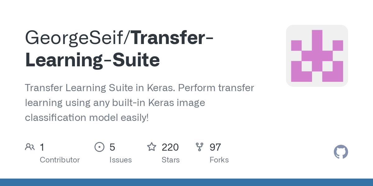 Transfer Learning Suite