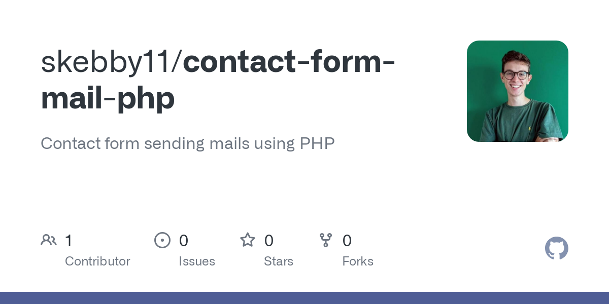 contact form mail php