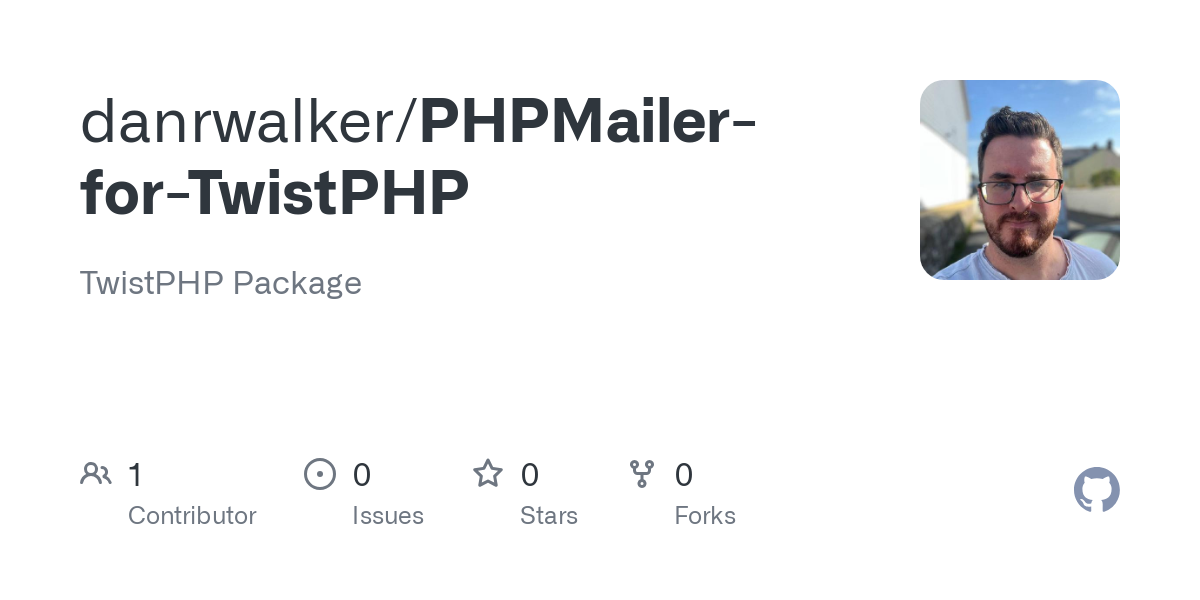 PHPMailer for TwistPHP