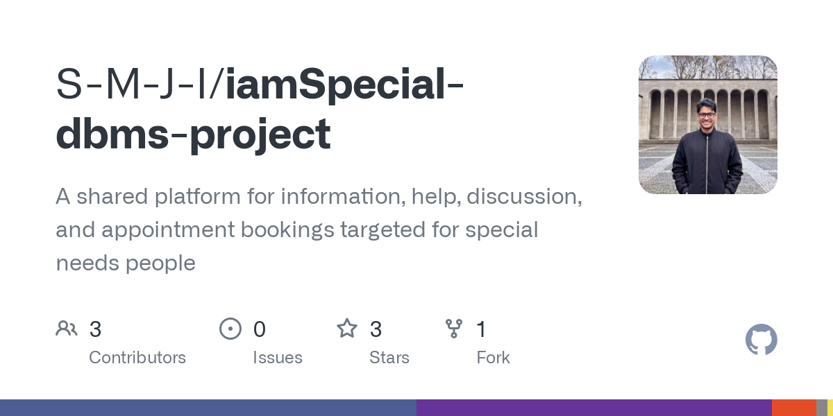 iamSpecial dbms project