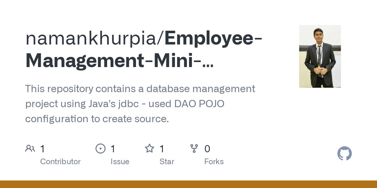 Employee Management Mini Project