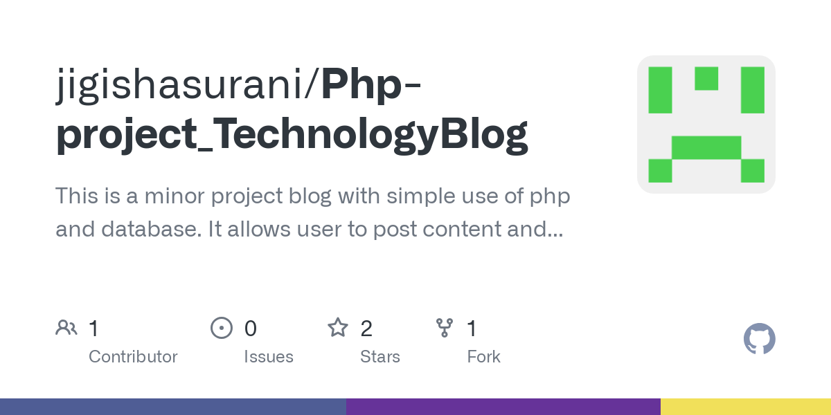 Php project_TechnologyBlog