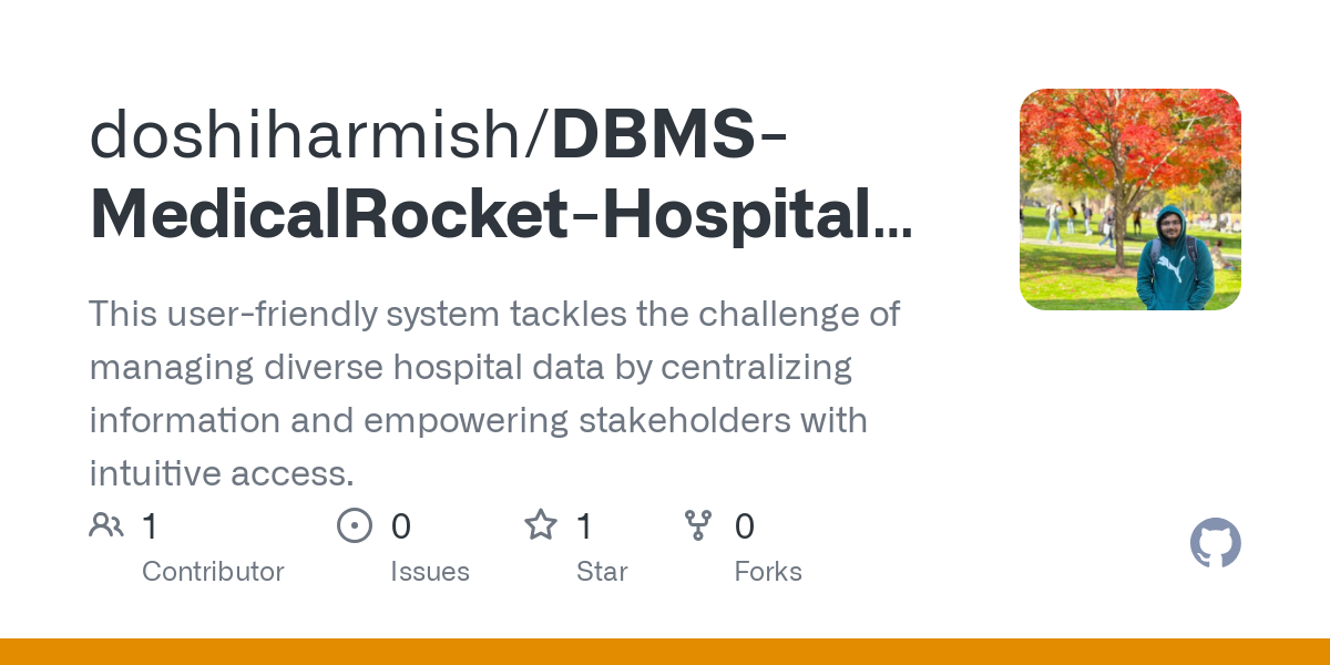 DBMS MedicalRocket Hospital Management System