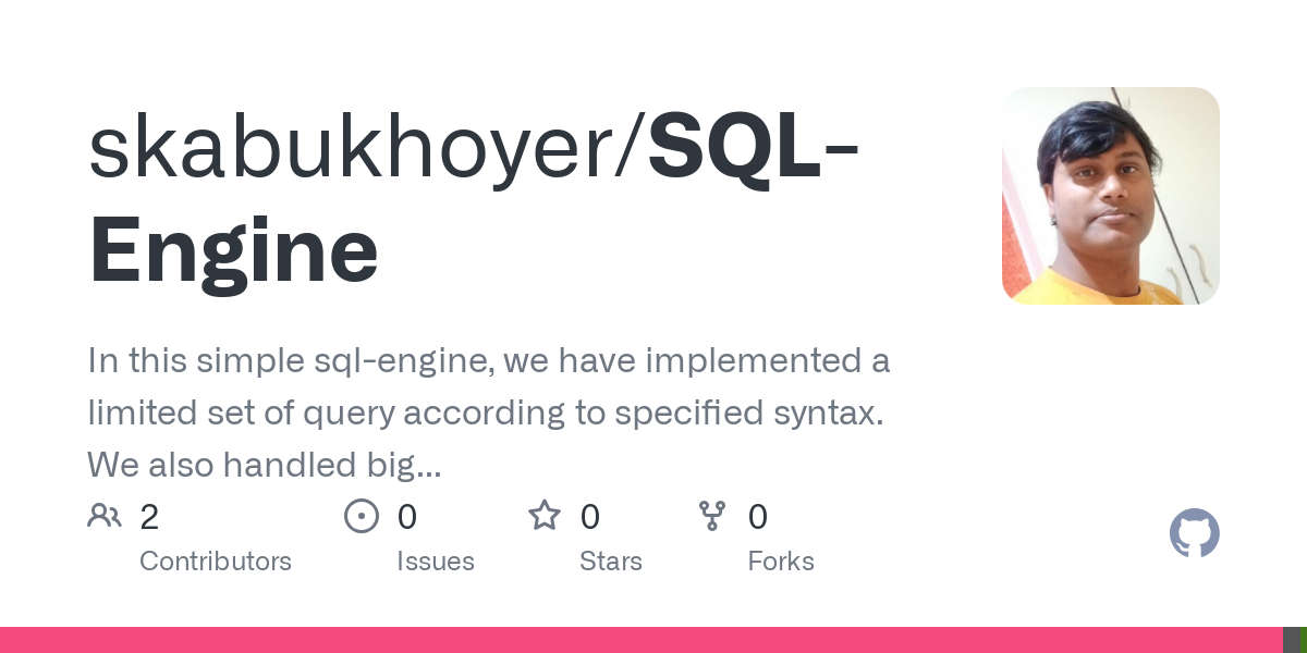 SQL Engine