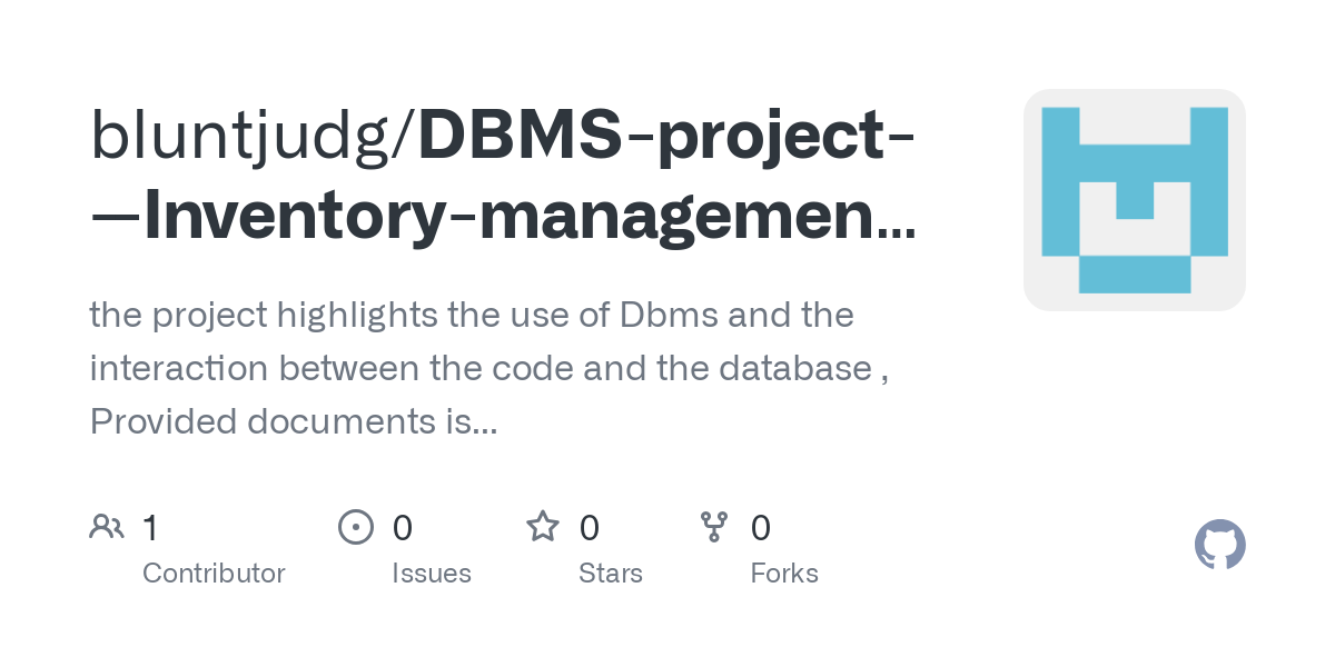 DBMS project   Inventory management system