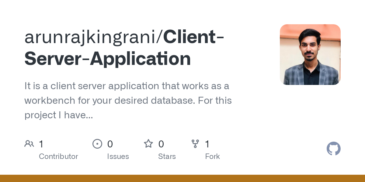 Client Server Application