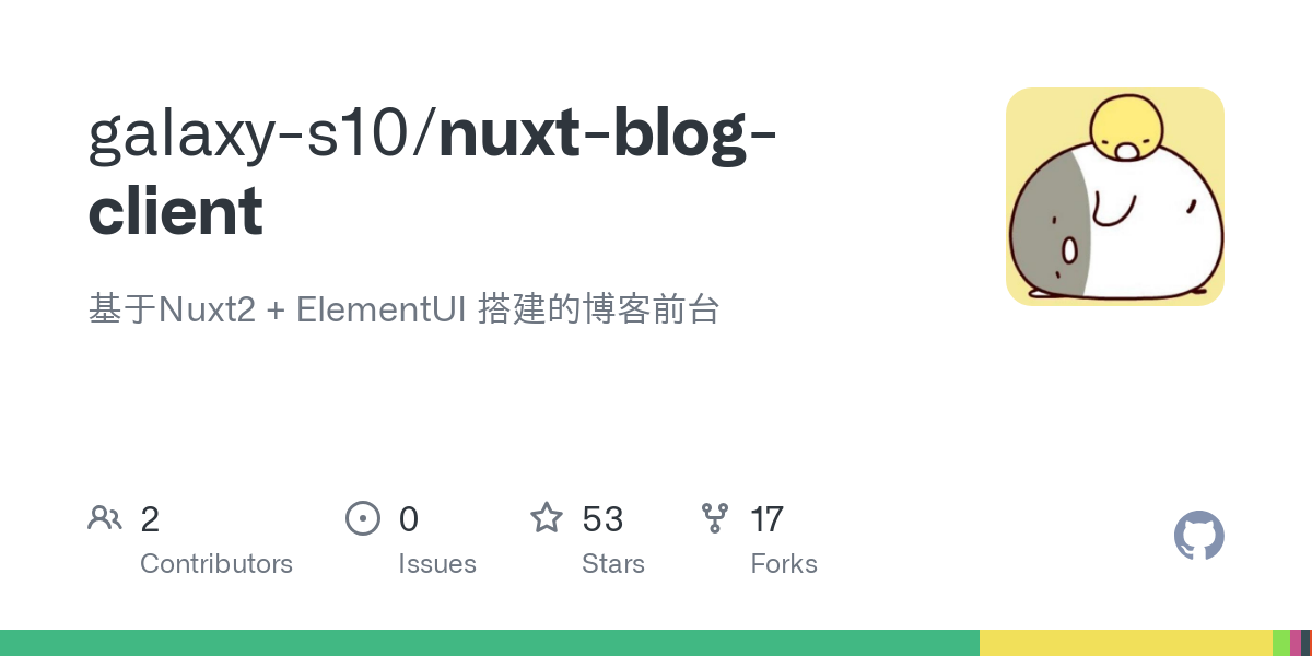 nuxt blog client