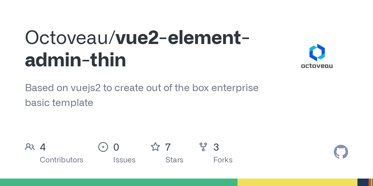 vue2 element admin thin