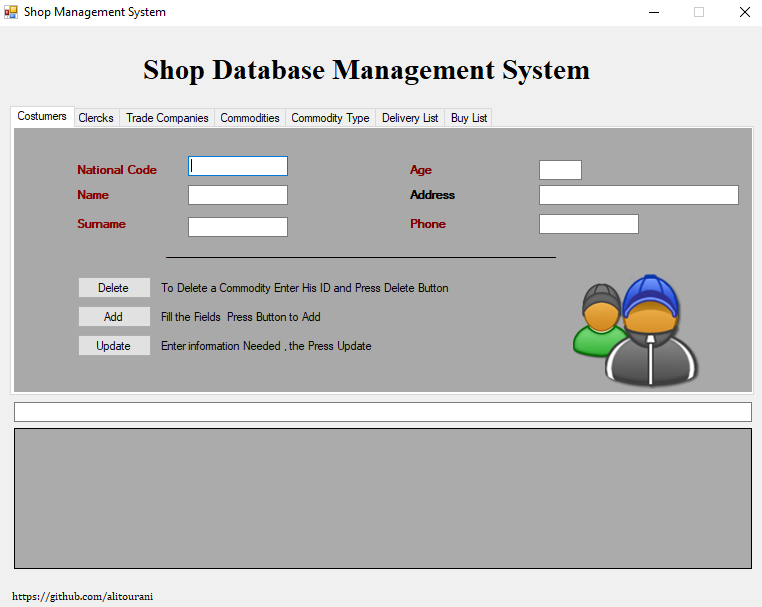 Ali Tourani Github Store DBMS