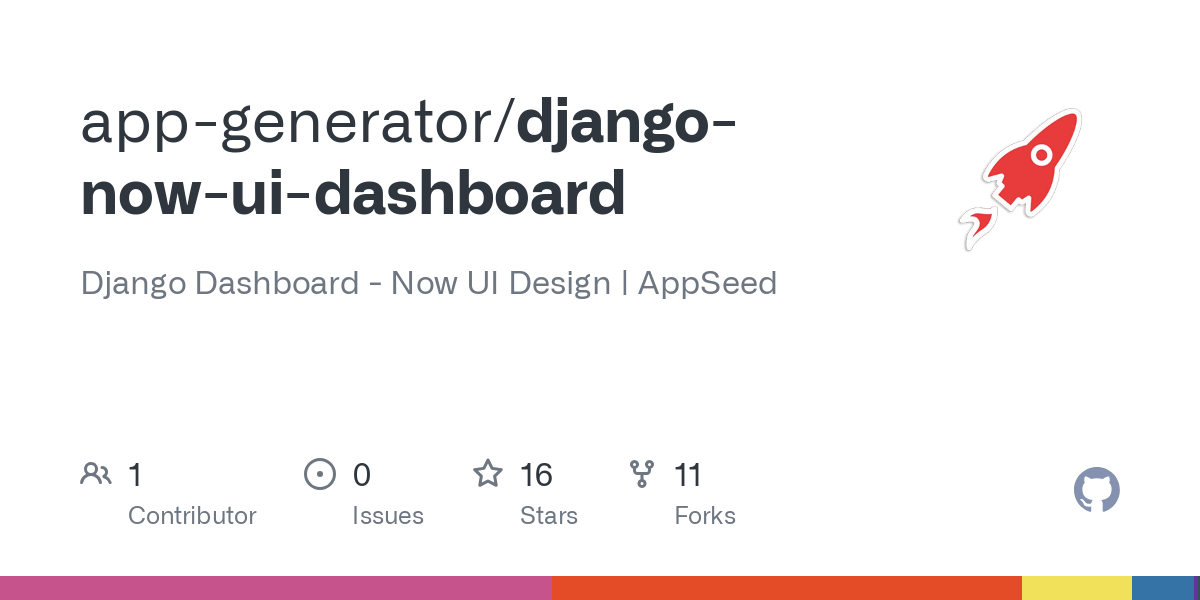 django now ui dashboard