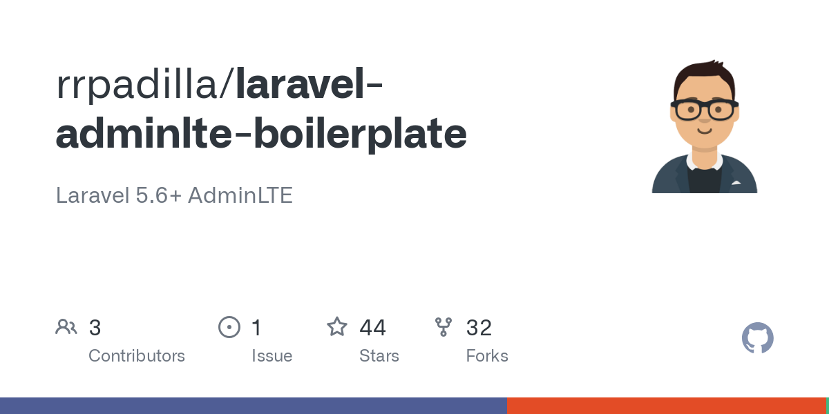 laravel adminlte boilerplate