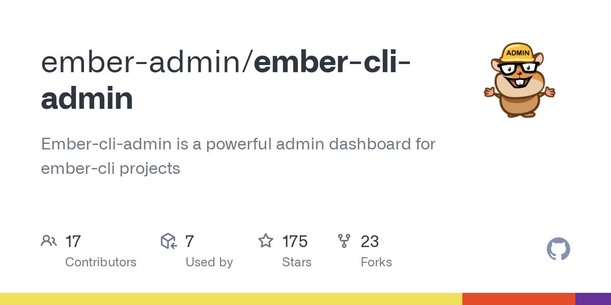 ember cli admin