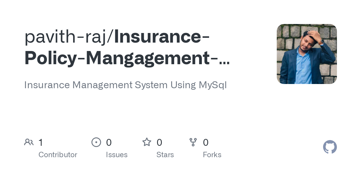 Insurance Policy Mangagement System