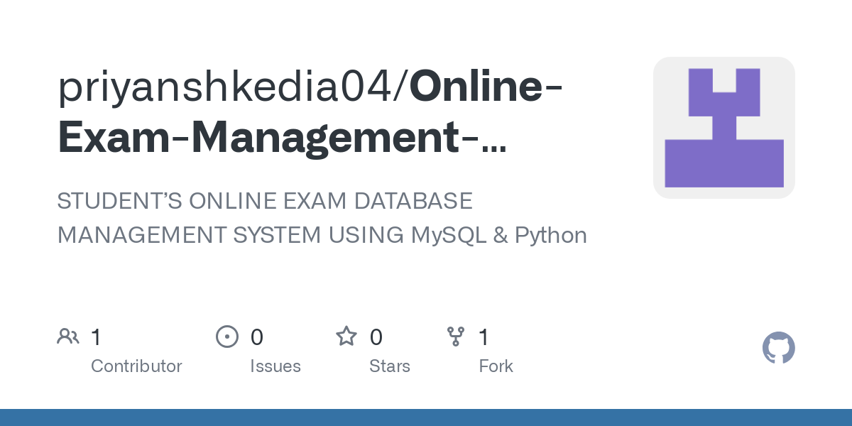 Online Exam Management System