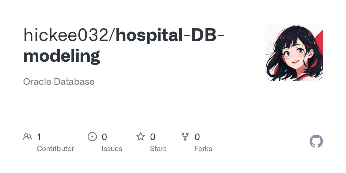 hospital DB modeling