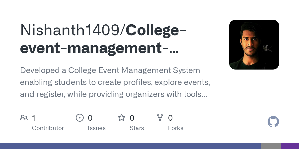 College event management System