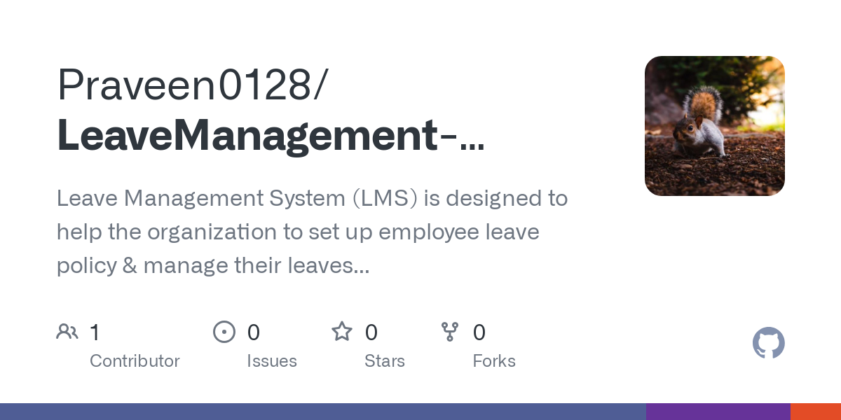 LeaveManagement System