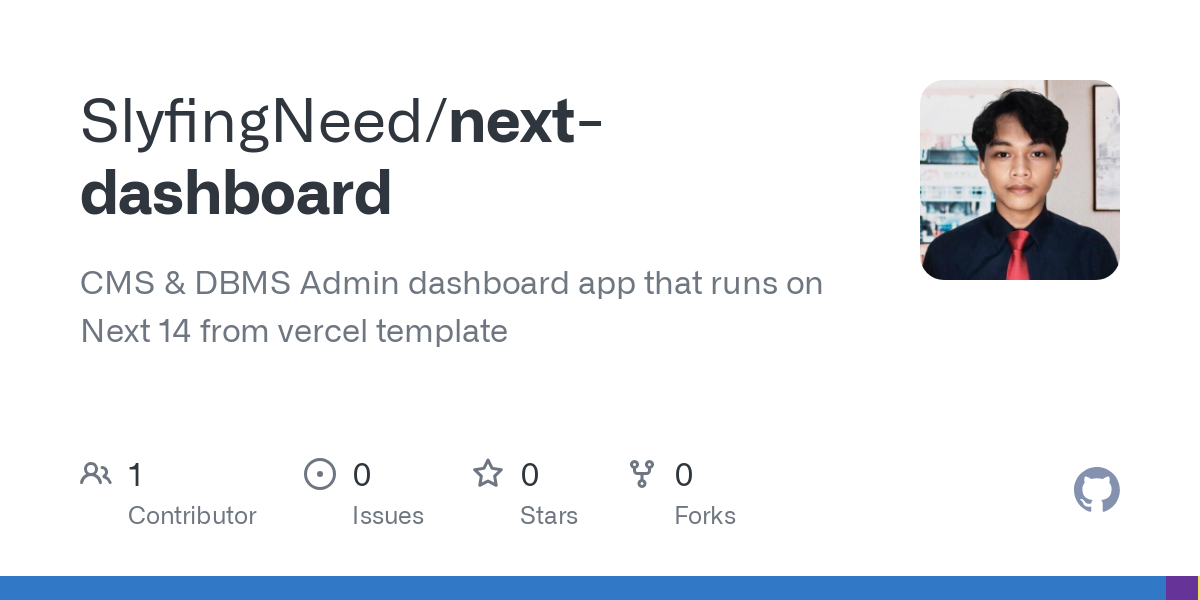 next dashboard