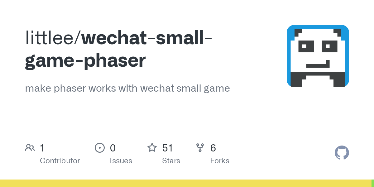 wechat small game phaser