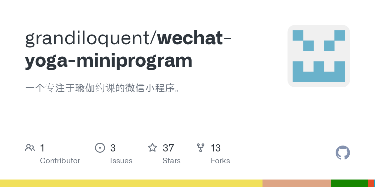 wechat yoga miniprogram