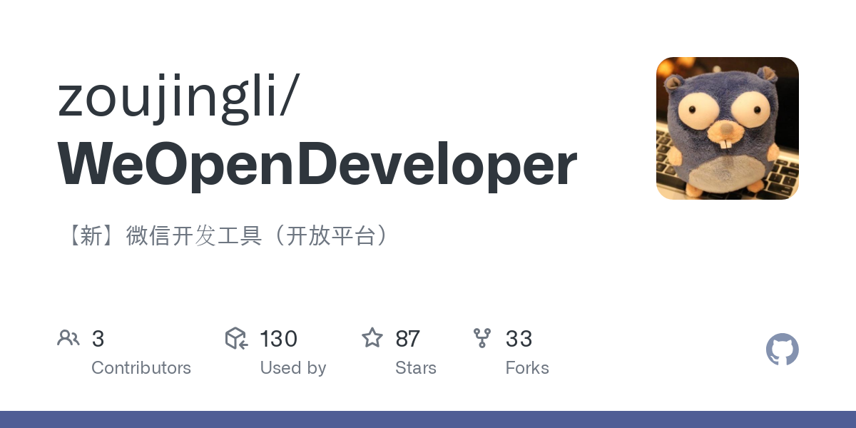 WeOpenDeveloper