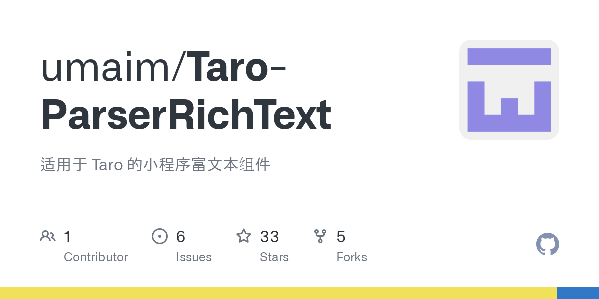 Taro ParserRichText