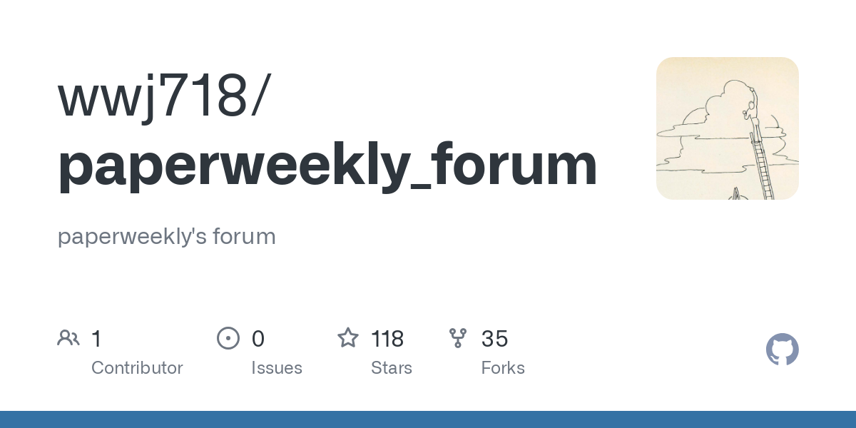 paperweekly_forum