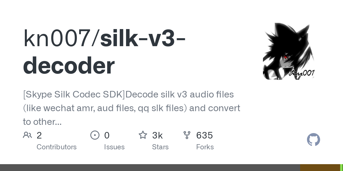 silk v3 decoder