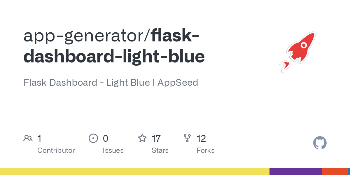 flask dashboard light blue