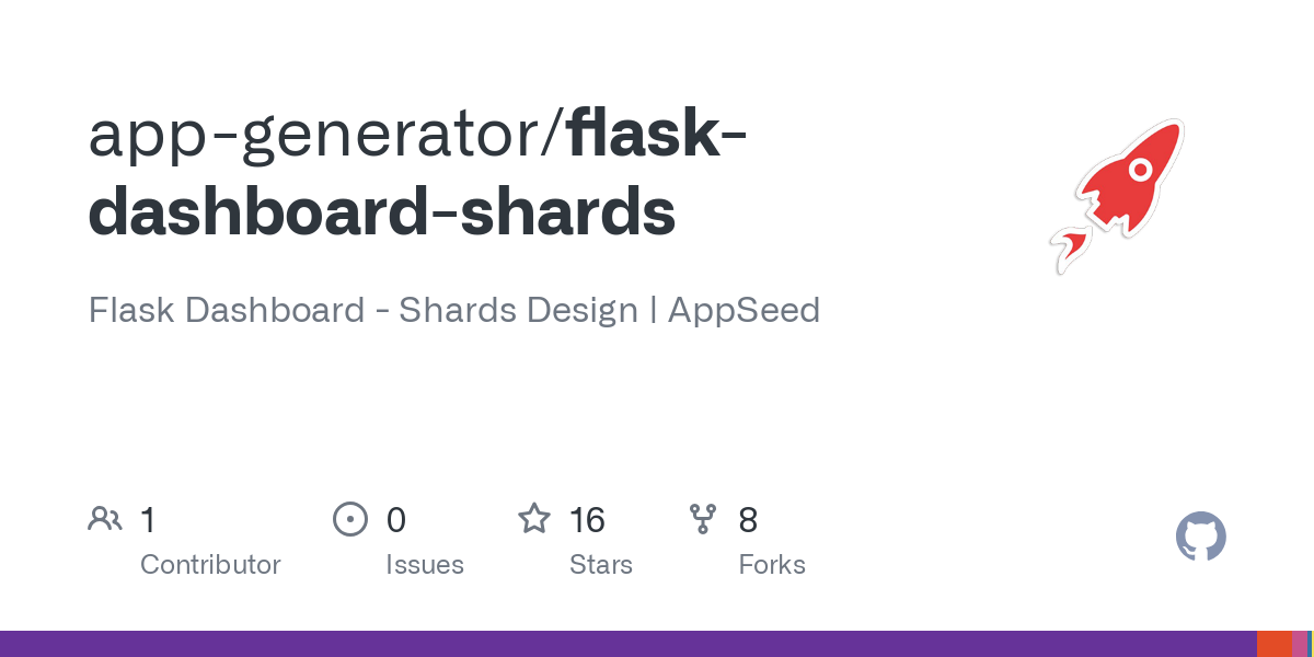 flask dashboard shards