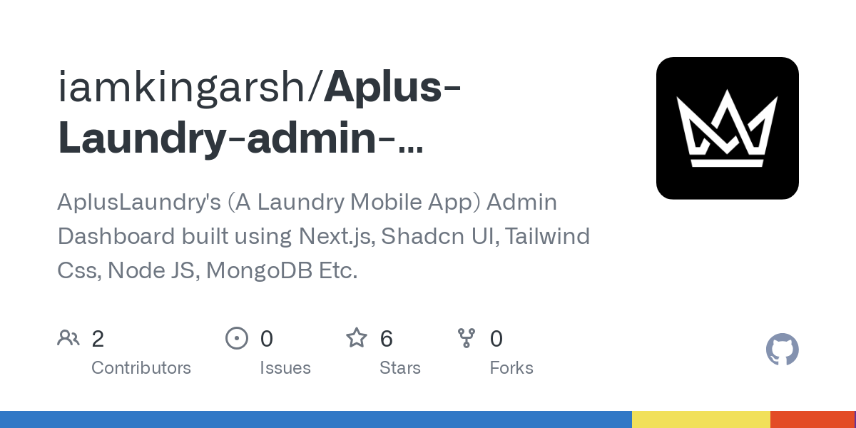 Aplus Laundry admin dashboard