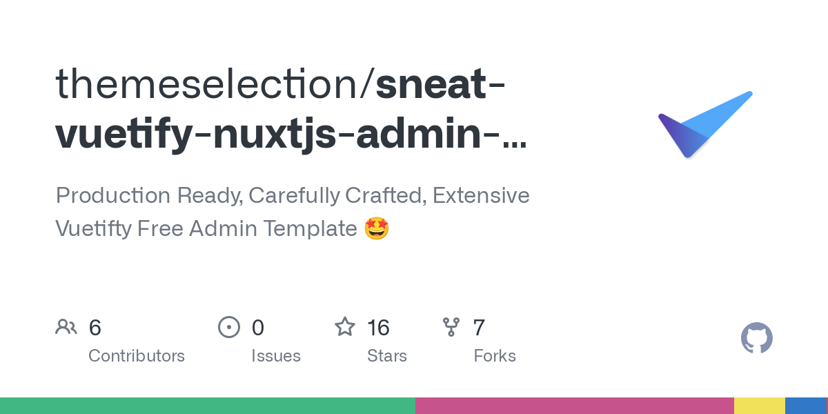 sneat vuetify nuxtjs admin template free