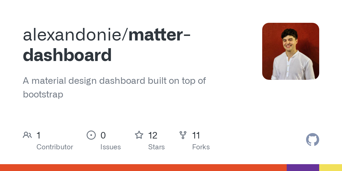 matter dashboard