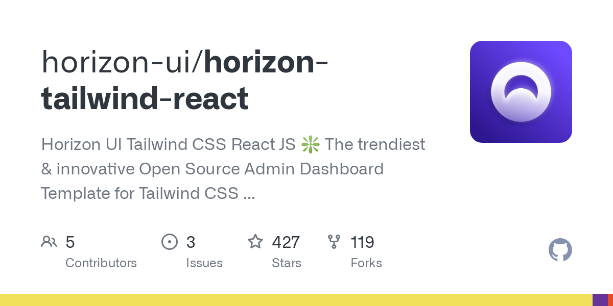 horizon tailwind react