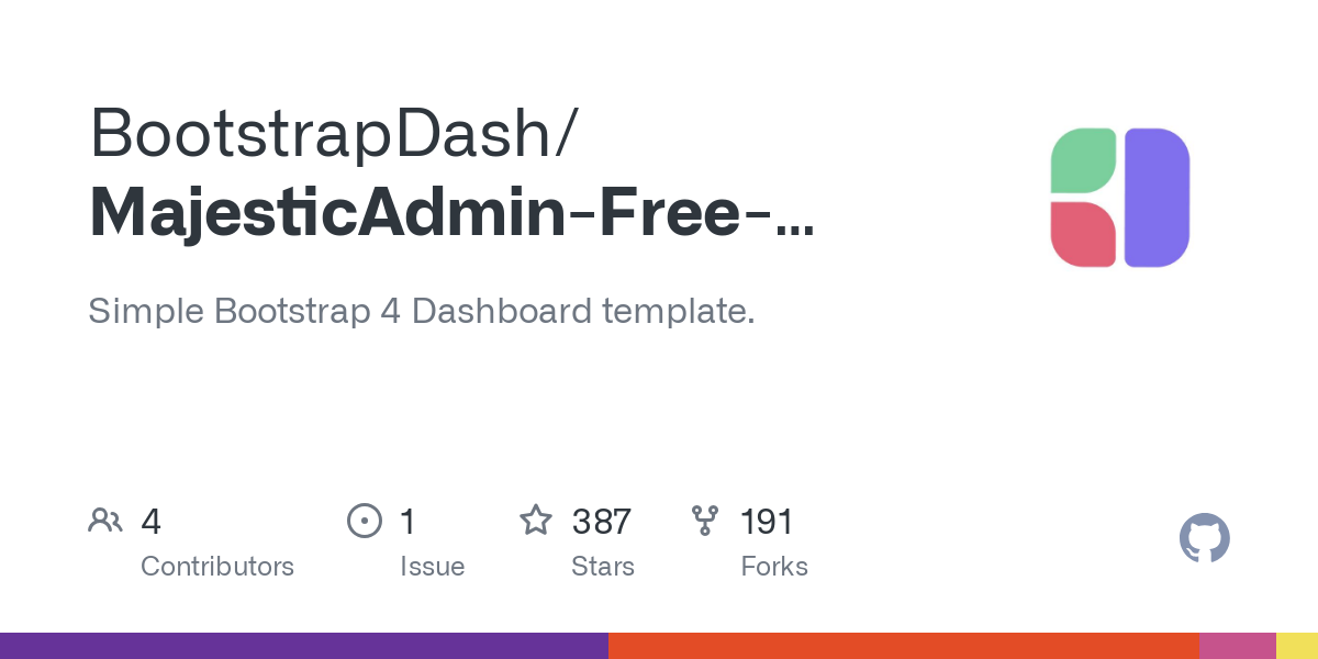 MajesticAdmin Free Bootstrap Admin Template